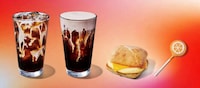 Vanilla Swirled Iced Coffees Image 1
