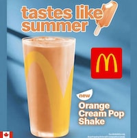 Blended Sweet Creamsicle Shakes Image 1