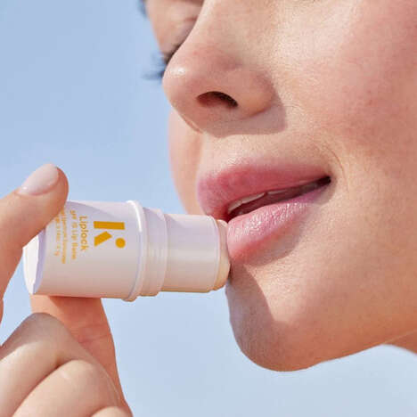 Strawberry-Flavored SPF Lip Balms
