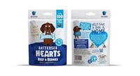 Charitable Heart-Shaped Dog Treats Image 1