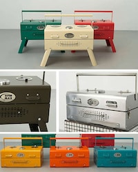 Old-Fashioned Toolbox Grills Image 1