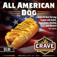 Celebratory Americana Hotdogs