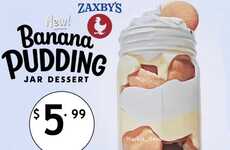 Jarred Banana Pudding Desserts