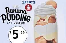 Jarred Banana Pudding Desserts