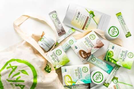 Retailer-Exclusive Matcha Lines