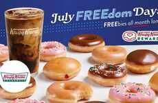 Complimentary Summertime Donut Deals