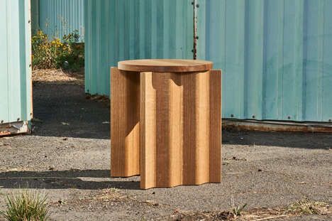 Wooden Textural Furniture Series