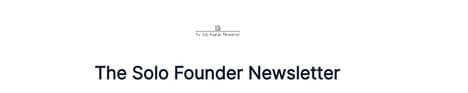 Business Founder Newsletters