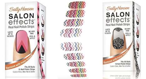 Peel-and-Apply Nail Polishes