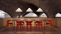 Conical Crossed Pendant Lamps Image 3