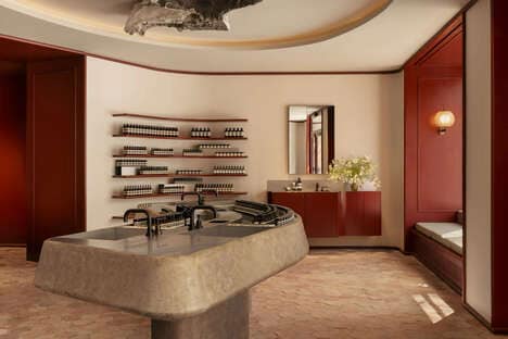 Medallion-Detailed Retail Designs