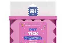 Pet Tick Repelling Stickers