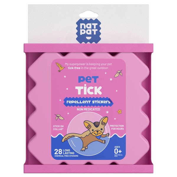Pet Tick Repelling Stickers : Tick Repelling Stickers