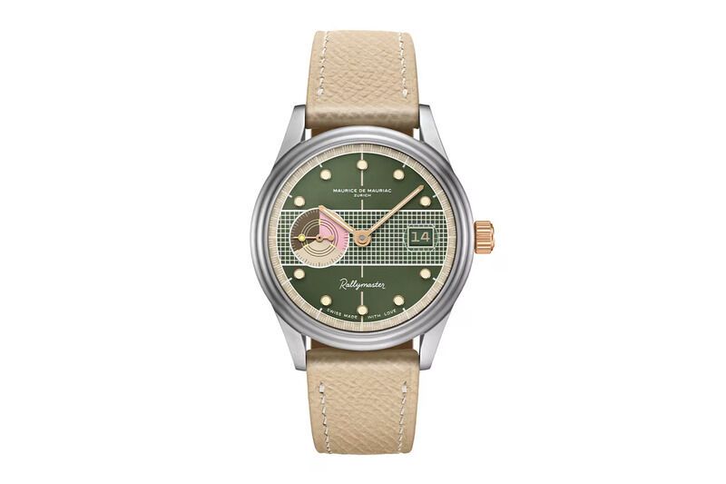 Earthy Tennis-Inspired Timepieces