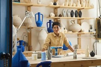 Ethnically Inspired Ceramic Vases Image 4
