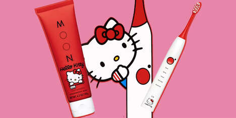 Cartoon Cat-Like Toothbrushes