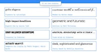 Personalized Font-Finding Algorithms Image 1