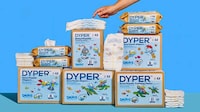 Cotton-Enhanced Diaper Prints