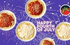 Patriotic Summertime Pasta Promotions