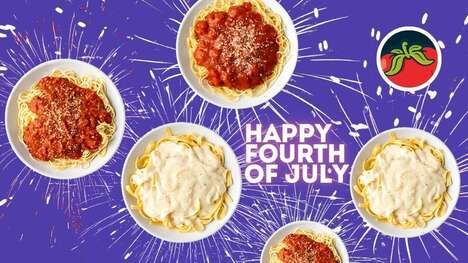 Patriotic Summertime Pasta Promotions