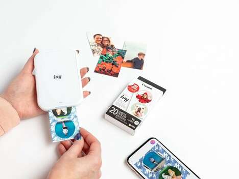 Miniature Ink-Free Photo Printers