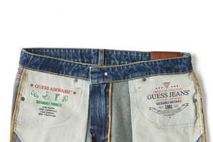 Sustainable Stonewashed Denim : guess airwash