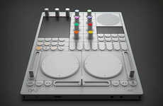 Retro-Futuristic DJ Consoles