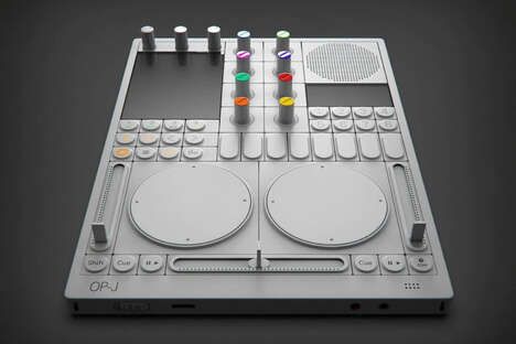 Retro-Futuristic DJ Consoles
