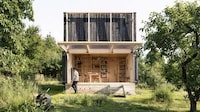 Serene Wooden Garden Pavilions Image 4