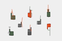 Fan-Shaped Stackable Stool Concepts Image 1