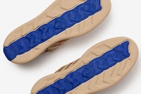 Luxe Leather-Lined Plaid Sneakers Image 1