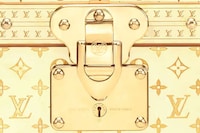 Opulent Brass Travel Trunks Image 3