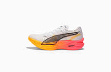 Vibrantly Dynamic Running Shoes