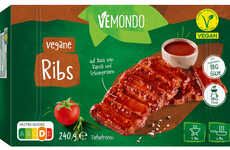 Marinated Plant-Based Ribs