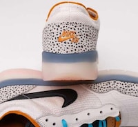 Dynamic Patterned Skate Sneakers Image 1