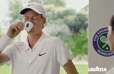 Tennis Star Coffee Campaigns