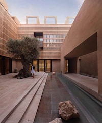 Blocky Courtyard Home Designs