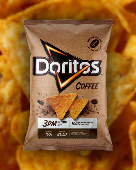 Coffee-Flavored Corn Chips