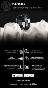 Accessible Titanium Smart Rings Image 2