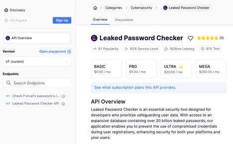 Leaked Password Checkers : leaked password