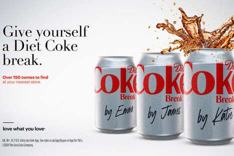 Break-Encouraging Soda Branding