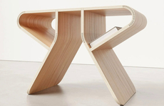 Flat-Packed Wooden Stool