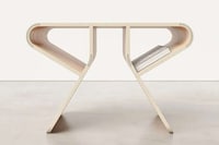 Flat-Packed Wooden Stool Image 2