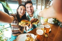 Smoked Gouda Burger Meals Image 1