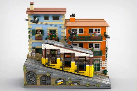 Retro Railway-Inspired Puzzle Sets