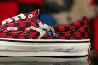 All-Over Patterned Skate Sneakers Image 2