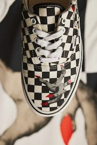All-Over Patterned Skate Sneakers Image 3
