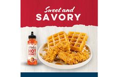 Spicy-Sweet Chicken Waffle Dishes