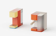 Colorful Box-Like Coffee Machines
