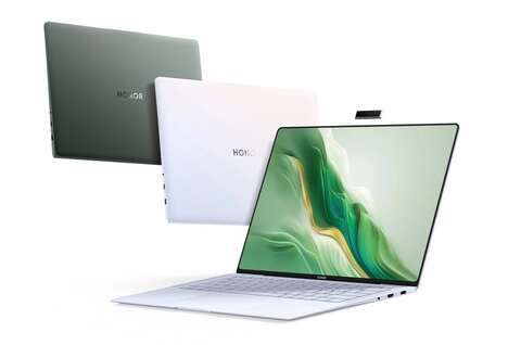 Slender OLED Display Laptops